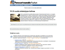 Tablet Screenshot of panssarivau.nu